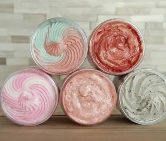 Foaming Whipped Body Scrub