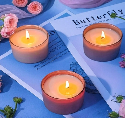 4 oz Ceramic Tumbler Jar Candle